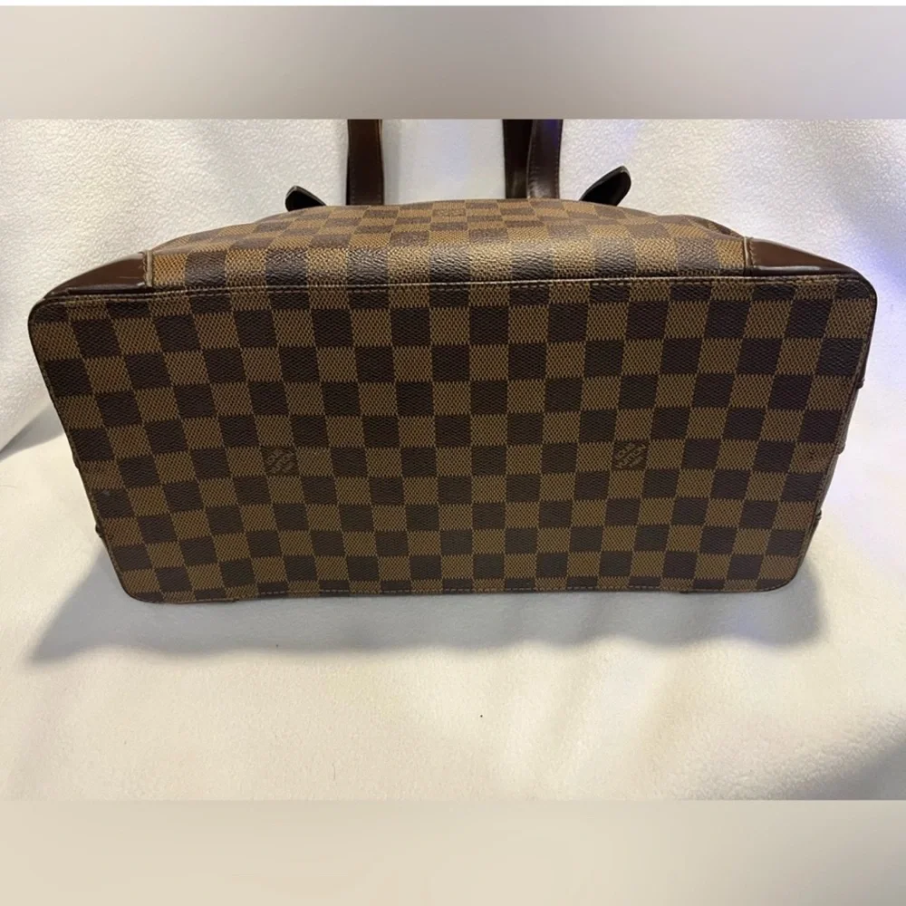 Louis Vuitton Brown Damier Ebene Canvas Shoulder Bag